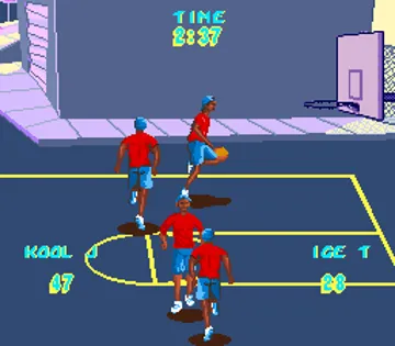 Rap Basketball (USA) (Proto) screen shot game playing